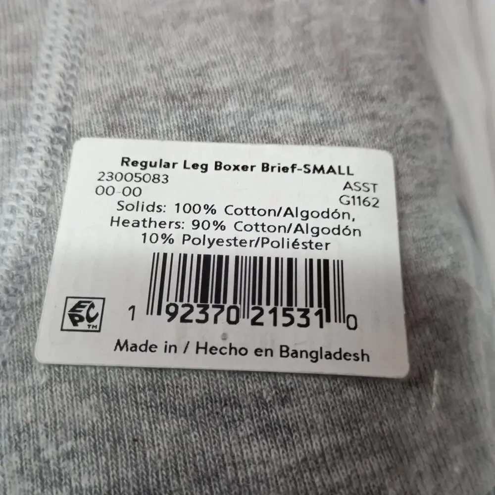 George Men's Cotton Boxer Briefs 6-Pack Size‎ S (28-30) Multi